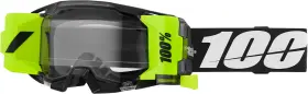 50061-00001 100-percent Armatic Forcast Goggle Black Clear Lens