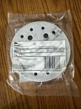 05777 3m Hookit Soft Interface Pad 6 X 1/2 3/4 Inch 5777