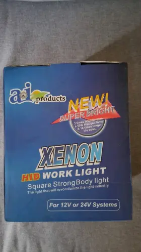 A-wl8520-e A&i Products And Xenon Work Light Pack Of 2