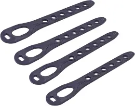 7533535 Aib2c T2/t3 Style Rubber Bike Rack Strap Carrier Securing Black