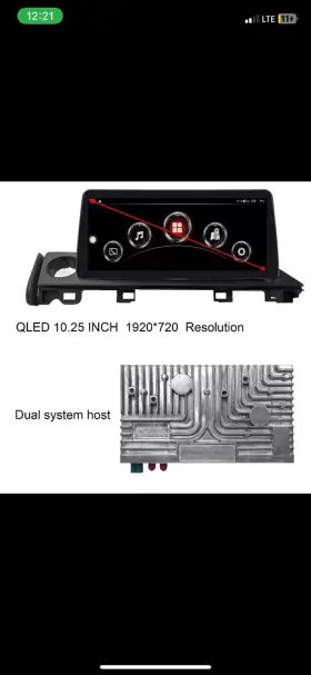 Ch-mzd6-001 Aidegg For Mazda 6 Android Radio 2017-2019 10.25ftft 1920 720 Octa Core 2.0ghz 6gb 128gb