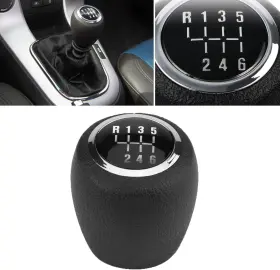 Akozon 789904329287 Cruze Gear Shift Knob 6 Speed Car Lever Head Black