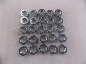 All18263 Allstar Performance Twenty-five 3/4-16 Lh Steel Jam Nuts