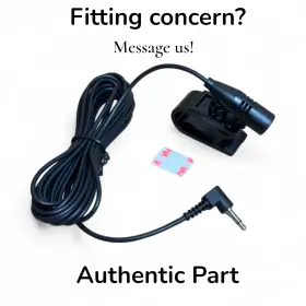 Alp-2401 Alpine Oem Microphone For Pioneer Series Dmh Avic Avh Mvh Car Receiver Universal 2.5mm