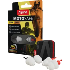 111.23.403 Alpine Hearing Protection Motosafe Earplugs - 2026 Duo Pack