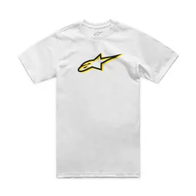 1214-73104-2010-m Alpinestars Ageless For Shadow Csf Tee White/black Md
