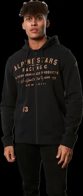 12335340010xl Alpinestars Region Hoodie - Black Xl