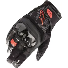 3527421-1030-s Alpinestars Smx Z Drystar Leather Motorcycle Gloves