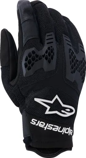 3570225-12-2x Alpinestars Manti For Air Gloves - Black/white 2xl