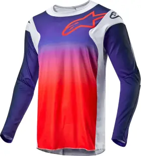 3761324-924-xxl Alpinestars Racer Hoen Jersey Xx-large Light Gray/hot Orange/black