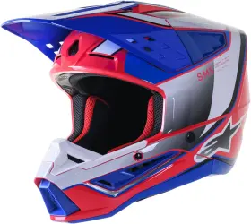 8306823-2387-l Alpinestars S-m5 Sail Helmet Wht/diva Pnk/enamel Blu G Lg
