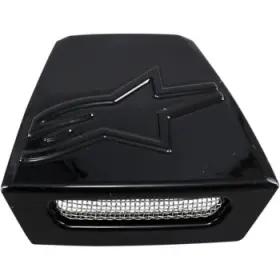 8983219-1180 Alpinestars Rear Vent Frame For S-m10/s-m8 Supertech Helmet - Glossy Black