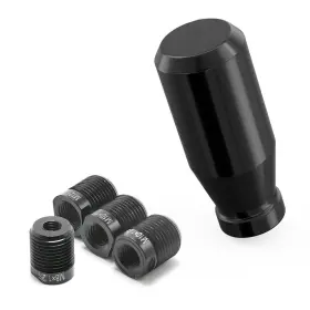 Aa-h-04-03 Amazing Auto Black Aluminum Weighted Shift Knob Universal Manual