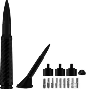 50fb Ammotenna Flat Black .50 Caliber Replica Antenna