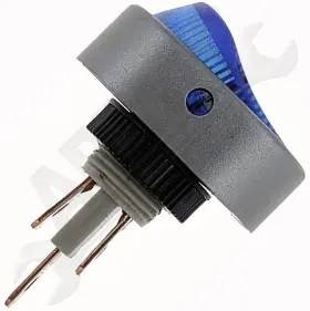 95982 Apdty Electrical Switches - Rocker Full Glow Oval Style Aluminum Blue