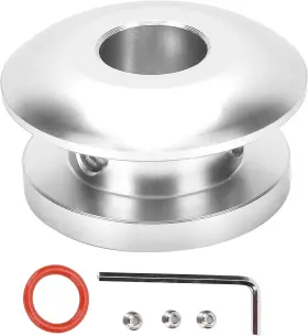 Aramoxwpufsnr49b6330-13 Aramox Shift Knob Limiter Universal Car Boot Retainer Default Silver