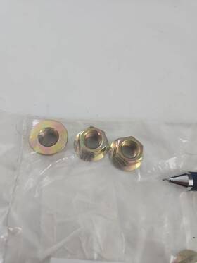 Arctic Cat 8424-002 Genuine Nut Hex-flg 3 For 16 Nos Oem Ac79
