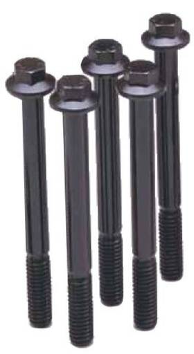 Arp 661-1007 M8 X 1.25 50 Hex Black Oxide Bolts 5-pack For Automotive Applications