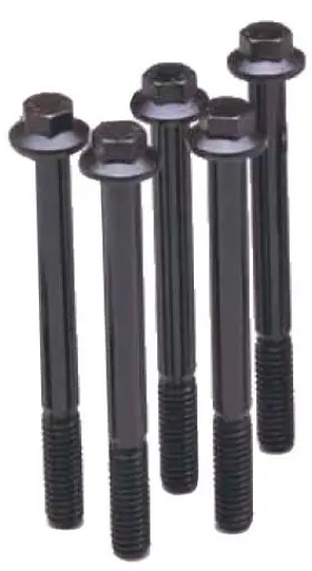 661-1007 Arp M8 X 1.25 50 Hex Black Oxide Bolts 5-pack For Automotive Applications