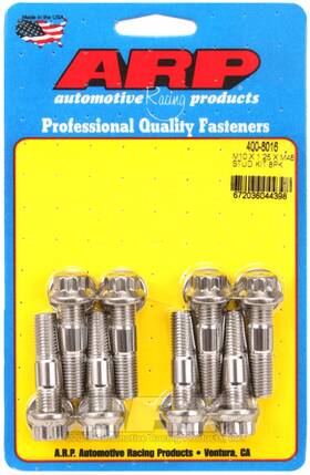 Arp 672036044398 400-8016 Fits Sport Compact M10 X 1.25 48mm Stainless Accessory Studs 8