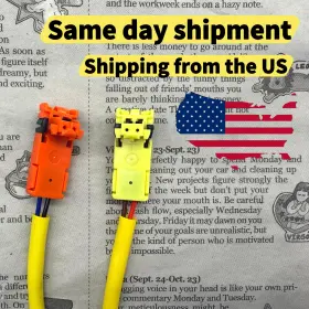 Big89708 Auto Parts Warrior For 2015-2019 Nissan Rogue Driver Airbag Clock Spring Plug Connector 2pc