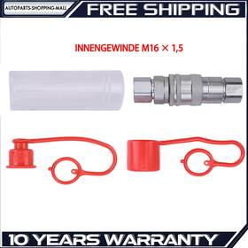 Autoparts-shopping-mall 300a04 Upgrade 4-piece Quick Connector Set For Chinese Mini Excavator Hydraulic Agt H12