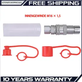300a04 Autoparts-shopping-mall Upgrade 4-piece Quick Connector Set For Chinese Mini Excavator Hydraulic Agt H12