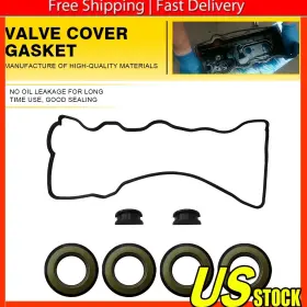 Qmdq-camry-87-01 Auxito Valve Cover Gasket Fit 87-01 Toyota Camry Celica Mr2 2.0 2.2 Dohc 3sfe 5sfe A