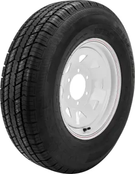 Ta2056060-71r225e-a Awc Trailer Tire And Wheel Assembly White