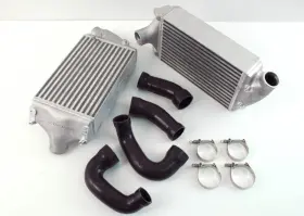 4510-11046 Awe Tuning 810098800471 Fits 997tt/gt2 Performance Intercoolers Black Hoses Inter
