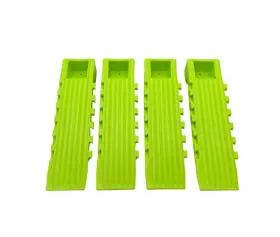 Cecominod072140 Ba Products 48-wsn Neon Interlocking Wreckmaster Tire Skate Set Of 4