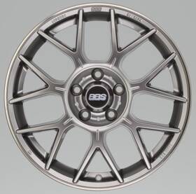 Bbs Xr0108pg For Xr 18x8 5x100 Et45 Gloss Platinum Wheel - 70mm Pfs/clip Required
