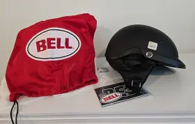 2033201 Bell Helmets Helmet Pit Boss Matte Black Size Medium Cruiser New With Tags And Bag