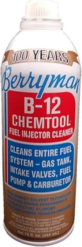 Berryman 76564 Set Of 3 0116 B-12 Chemtool Fuel Injector Cleaner 15 Ounce Each