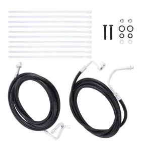 Su33468 Bfo Xkl0ow Rear/aux Ac Line Set For Chevy Suburban 2007-2014