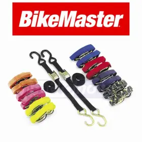 100510-20 Bikemaster Tie Downs For Security And Covers Tiedowns Bungee Pj