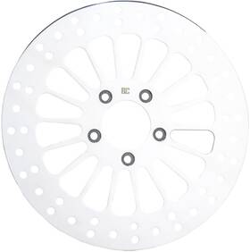 Bikers Choice 485220 Polished Front Brake Rotor For Harley 11.5 Inch