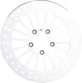 485220 Bikers Choice Polished Front Brake Rotor For Harley 11.5 Inch