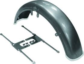 488759 Bikers Choice Fits 73-86 Fx Xl 82-94 Fxr Front Fender With Chrome Brackets Replaces