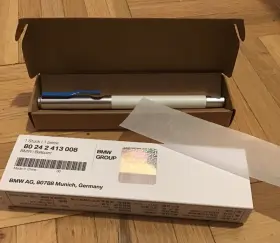 80242413008 Bmw 475852 Genuine I Ballpoint Pen White Colored Model No.