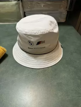 80-16-5-a21-745 Bmw M Motorsport Bucket Hat White 80165a21745