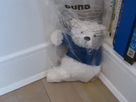 80-90-5-a78-4b3 Bmw Genuine Oembmw Plush White Bear 80905a784b3 Oem Gund Teddy New