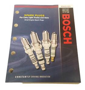 Bosch 221101 2002-2003 Spark Plugs Cars Light Trucks And Vans Parts Catalog