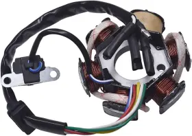 Branded 6-coil 5 Wires Pole Magneto Flywheel Stator For 50cc 90cc 110cc 125cc Pit Qua