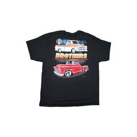 Brothers Trucks Bros55595-xxl 1955-59 Chevy/gmc T-shirt - Black