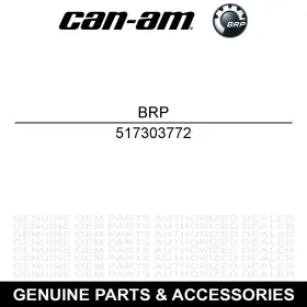 517303772 Brp Right Hand Side Silver Wind Deflector Gtx Tec Se 1200 4-tec