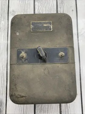 17878 Burlington Vintage Voltage Regulator- Type Gl-i Industrial Electrical