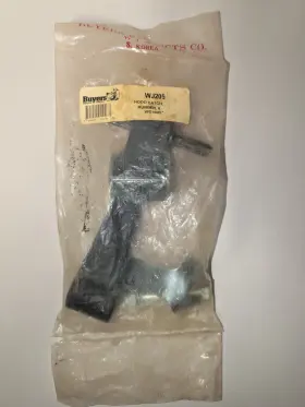 Wj205 Buyers Products 6 Inch Heavy Duty Rubber Hood Catch Nos Free Shipping