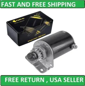 5777aa1005 Caltric Starter For John Deere Lawn Tractor L100 L105 L107 New
