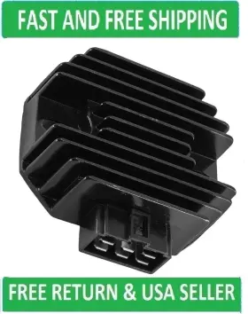 Rr146a1005 Caltric New Regulator Rectifier For John Deere Tractor 245 262 265 285